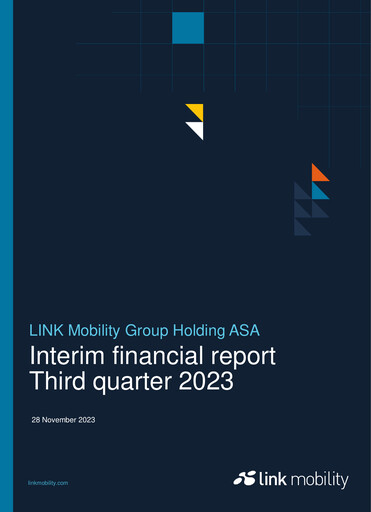Thumbnail LINK Mobility Group Quarterly Report 2023-q3