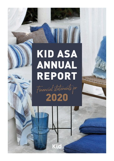 Thumbnail Kid ASA Annual Report 2020
