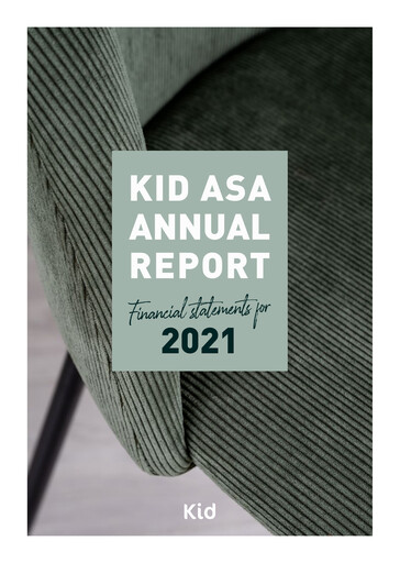 Thumbnail Kid ASA Annual Report 2021