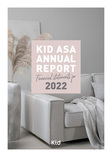 Thumbnail Kid ASA Annual Report 2022