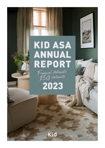 Thumbnail Kid ASA Annual Report 2023