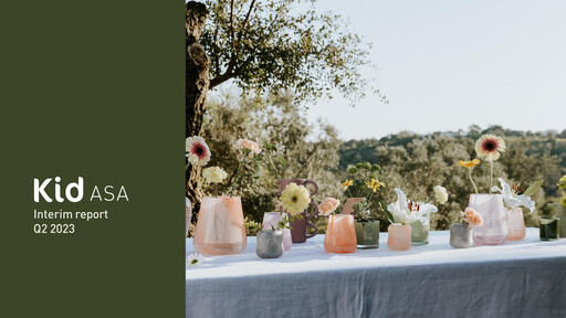 Thumbnail Kid ASA Quarterly Report 2023-q2