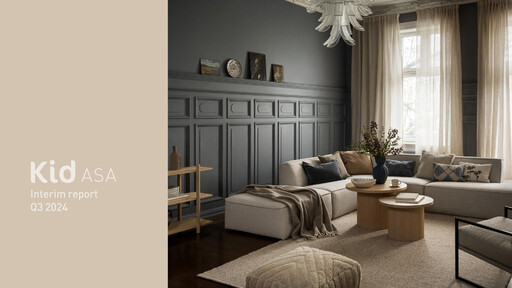 Thumbnail Kid ASA Quarterly Report 2024-q3