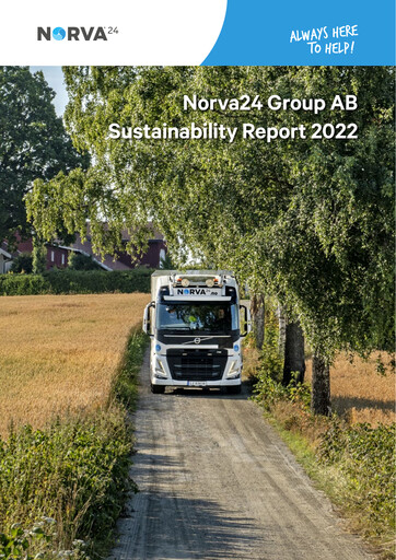 Thumbnail Norva24 Group AB Sustainability Report 2022