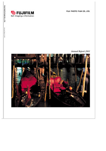 Thumbnail Fujifilm Annual Report 2001