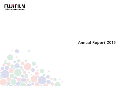Thumbnail Fujifilm Annual Report 2015