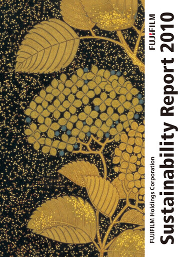 Thumbnail Fujifilm Sustainability Report 2010