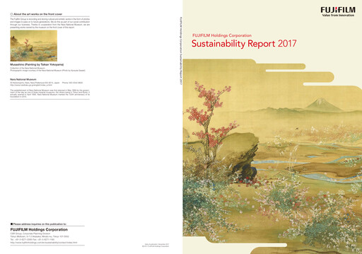 Thumbnail Fujifilm Sustainability Report 2017
