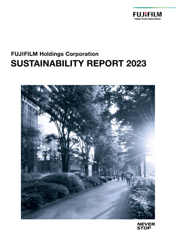 Thumbnail Fujifilm Sustainability Report 2023