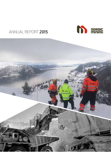 Thumbnail Nordic Mining ASA Annual Report 2015
