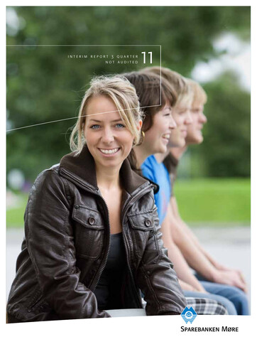 Thumbnail Sparebanken Møre Quarterly Report 2011-q3