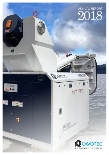 Thumbnail Cavotec Annual Report 2018