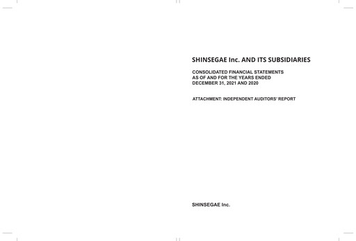 Thumbnail Shinsegae Financial Statement 2020-2021