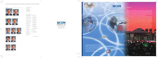 Miniature Secom
 Rapport annuel 2008