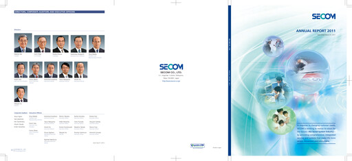 Miniature Secom
 Rapport annuel 2011