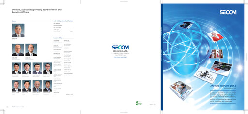 Miniature Secom
 Rapport annuel 2014
