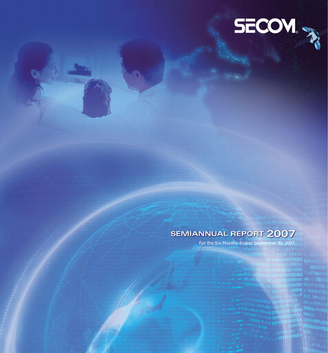 Miniature Secom
 Rapport semestriel 2007-h1