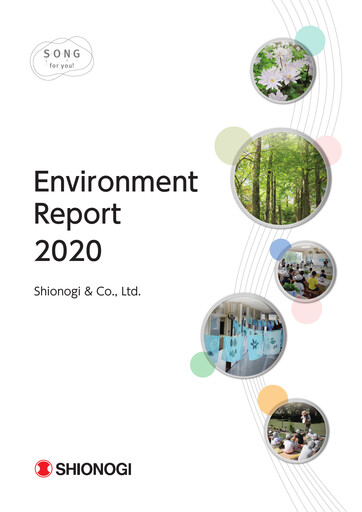 Thumbnail Shionogi
 ESG Report 2020