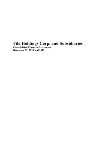 Thumbnail Misto Holdings (Fila) Financial Statement 2020