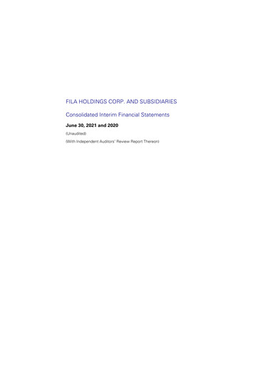 Thumbnail Misto Holdings (Fila) Financial Statement 2021-h1