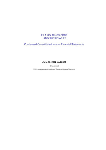 Thumbnail Misto Holdings (Fila) Financial Statement 2022-h1