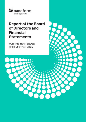 Thumbnail Nanoform Finland Financial Statement 2024