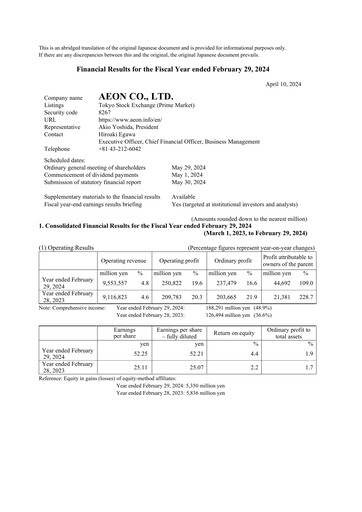 Thumbnail Aeon Financial Report fy2024