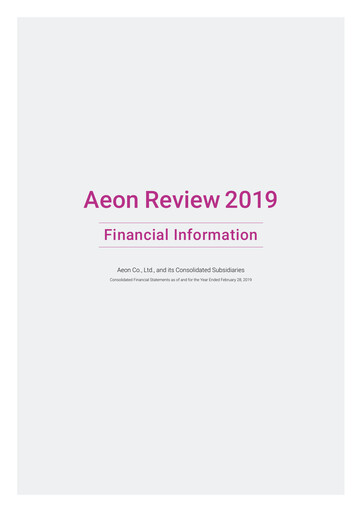 Thumbnail Aeon Financial Statement fy2019