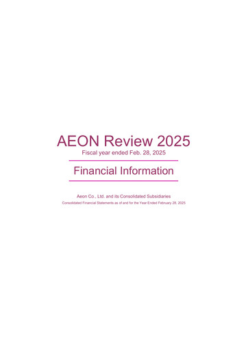 Thumbnail Aeon Financial Statement fy2025