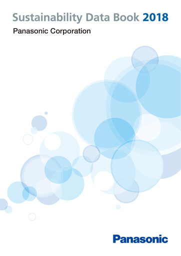 Thumbnail Panasonic ESG Report 2018