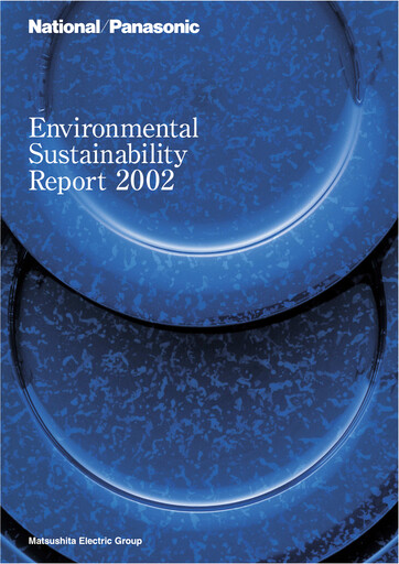 Thumbnail Panasonic Sustainability Report 2002