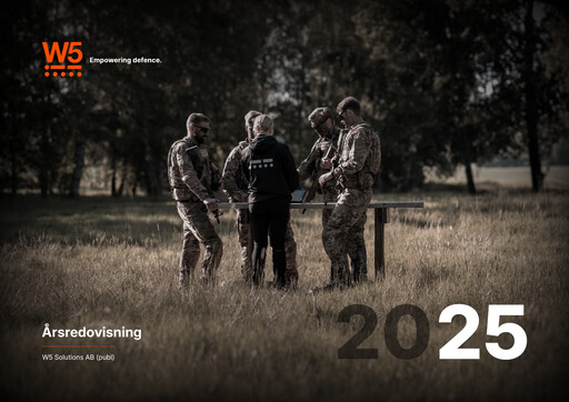Thumbnail W5 Solutions AB Annual Report 2025