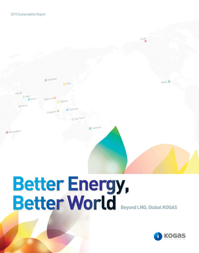 Miniature Korea Gas Rapport de durabilité 2010