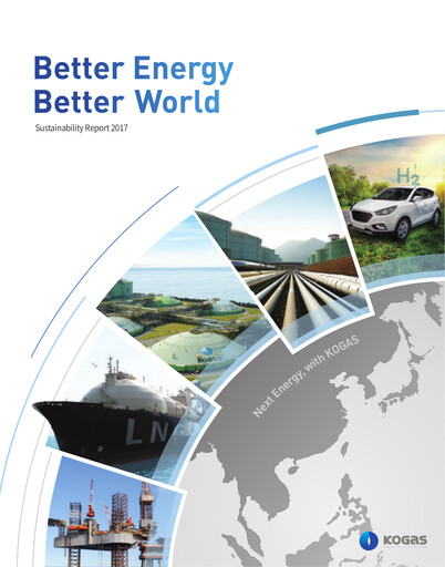 Miniature Korea Gas Rapport de durabilité 2017