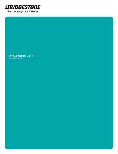 Thumbnail Bridgestone
 Financial Statement 2014