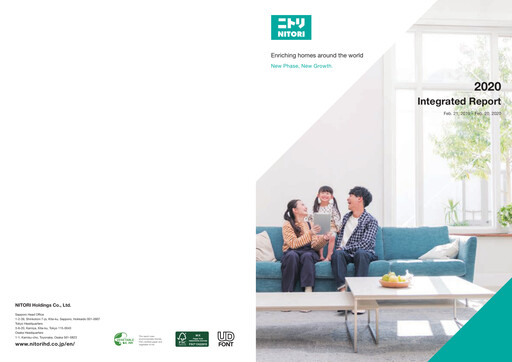 Thumbnail Nitori Holdings
 Annual Report fy2020