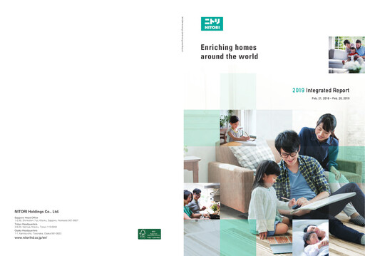 Miniature Nitori Holdings
 Rapport intégré 2019