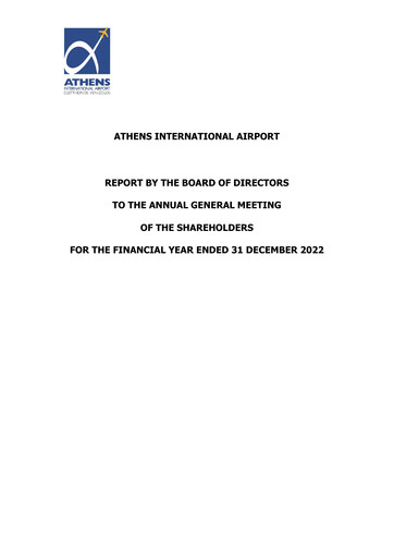 Thumbnail Athens International Airport Financial Report 2022