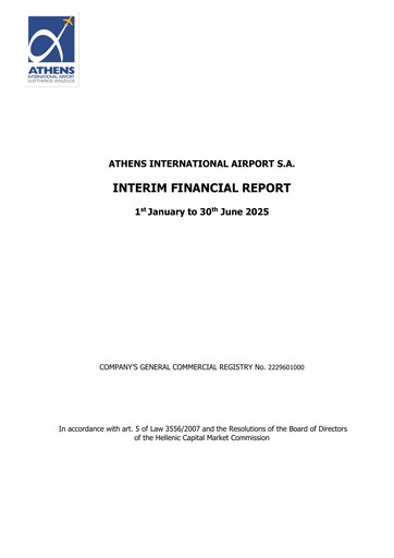 Thumbnail Athens International Airport Financial Report 2025-h1