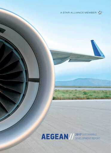 Thumbnail Aegean Airlines Sustainability Report 2017
