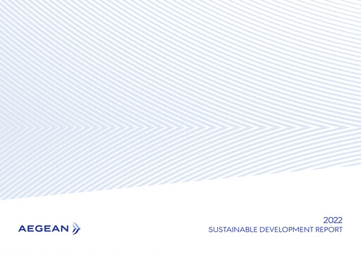 Thumbnail Aegean Airlines Sustainability Report 2022
