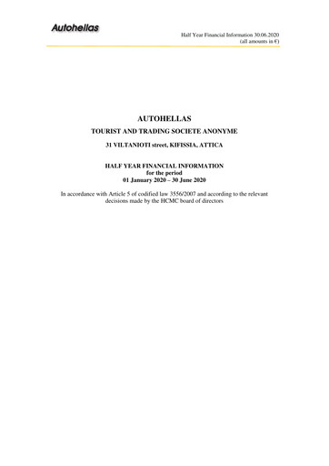 Thumbnail Autohellas Half-year Report 2020