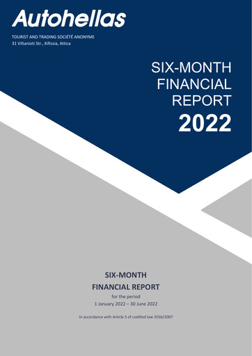 Thumbnail Autohellas Half-year Report 2022