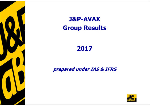 Thumbnail Avax S.A. Financial Report 2017