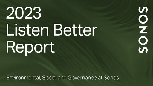 Thumbnail Sonos
 ESG Report 2023