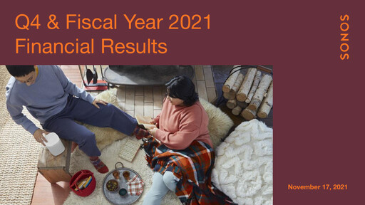 Thumbnail Sonos
 Quarterly Report 2021-q4