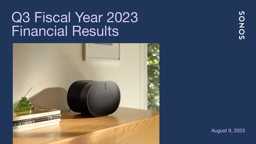 Thumbnail Sonos
 Quarterly Report 2023-q3