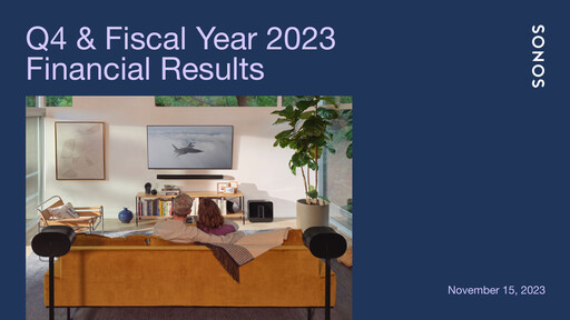 Thumbnail Sonos
 Quarterly Report 2023-q4