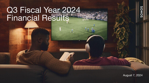 Thumbnail Sonos
 Quarterly Report 2024-q3