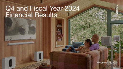 Thumbnail Sonos
 Quarterly Report 2024-q4